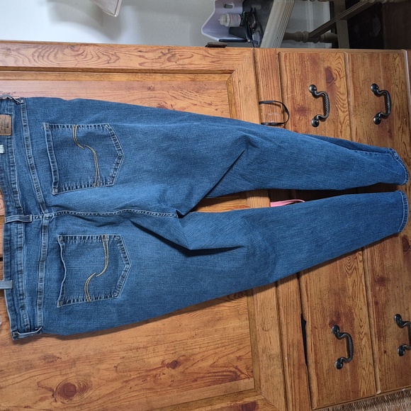 Levi Signature Mid Rise Skinny Jeans 22L 36x32 - Picture 2 of 5